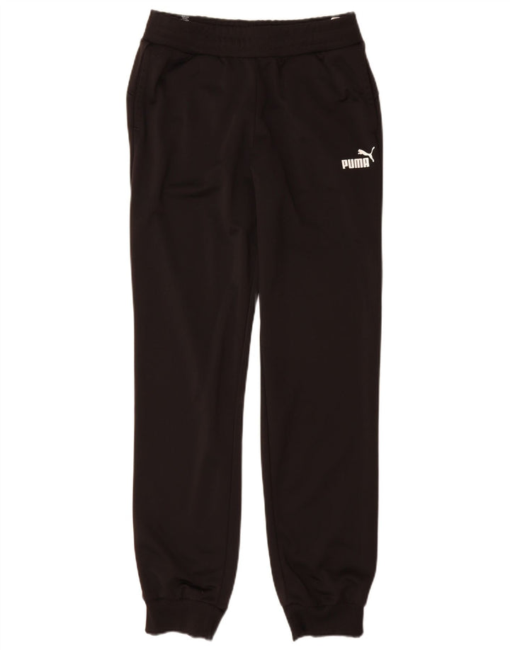 Calça de treino masculina Puma Joggers pequeno poliéster preto