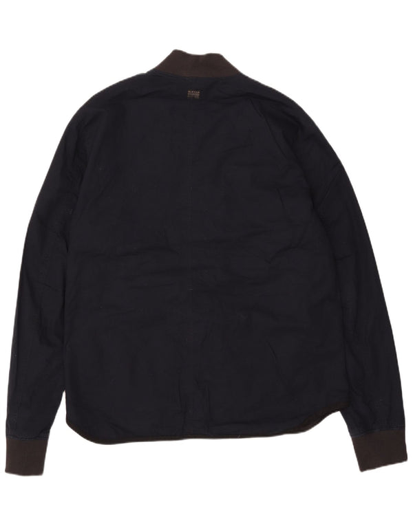 Jaqueta bomber masculina G-STAR UK 42 XL azul marinho