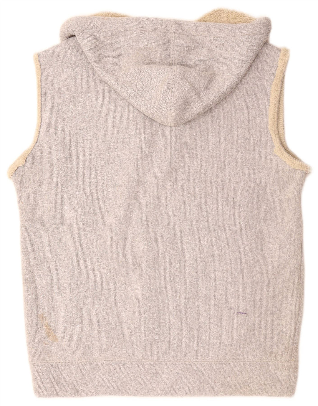 Suéter masculino com capuz e zíper BILLABONG, pequeno, cinza, poliéster