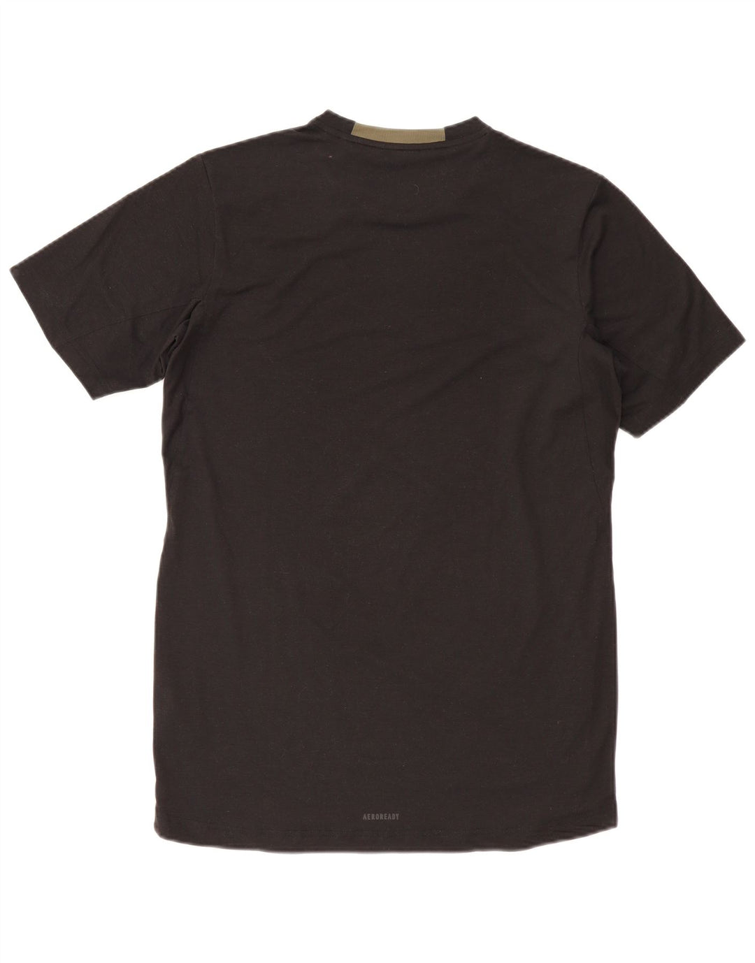 Camiseta Adidas Masculina Aeroready Slim Fit Top Médio Poliéster Preto