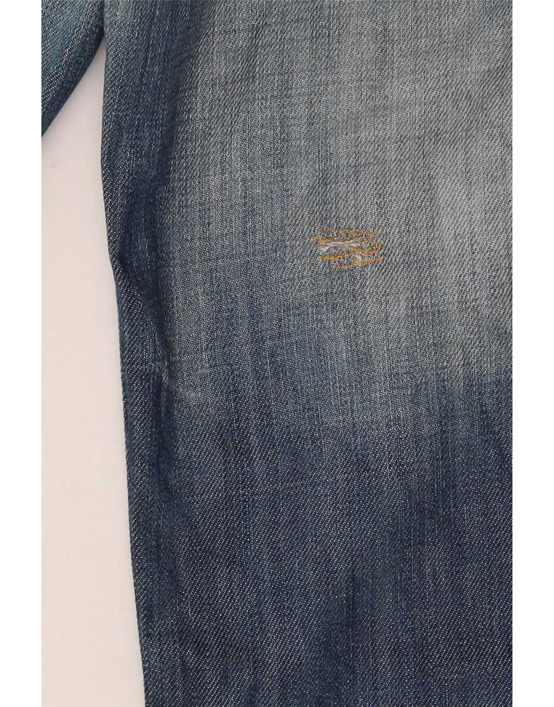 Calvin Klein Bermuda feminina jeans W26 pequeno algodão azul
