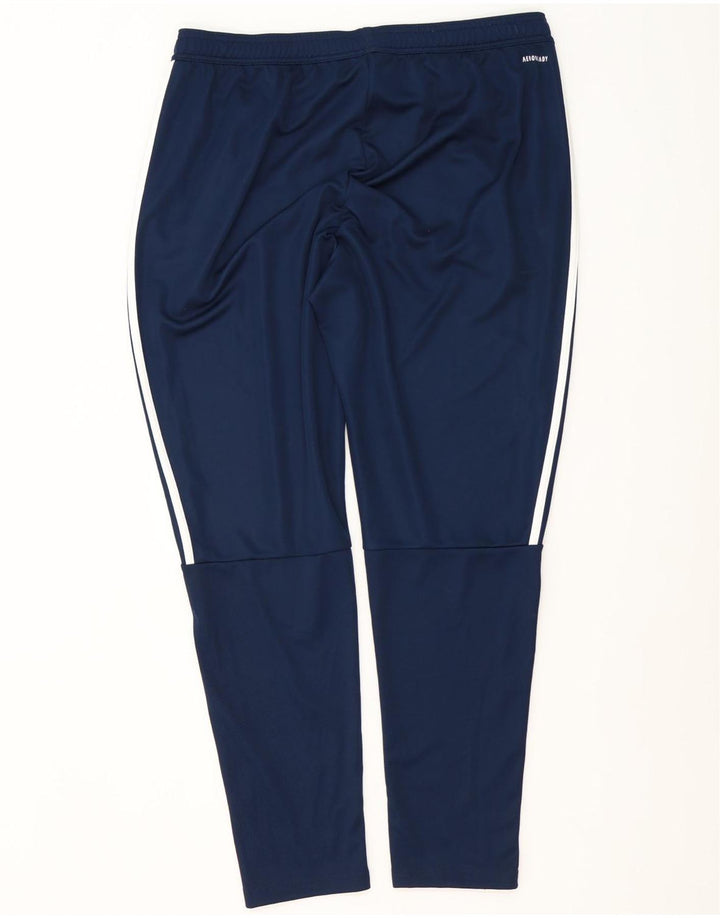 Calça de treino Adidas Aeroready masculina XL azul marinho poliéster