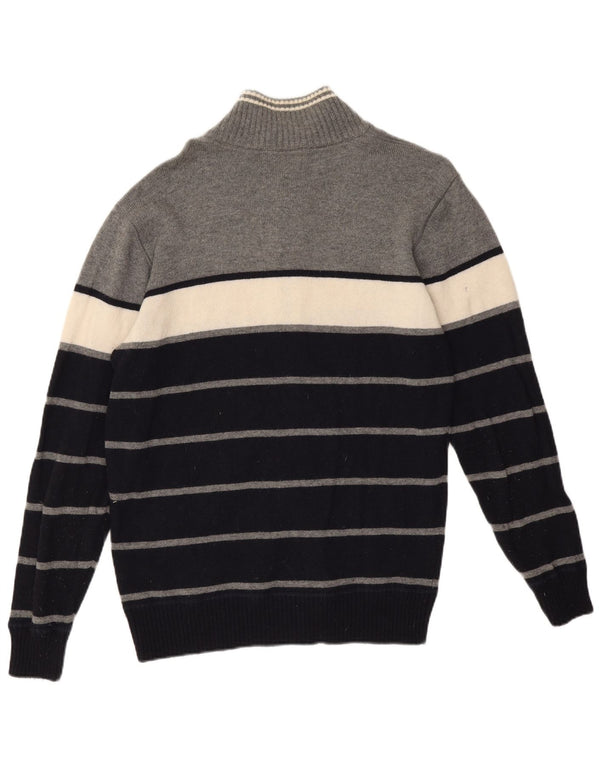 Suéter cardigã masculino North Sails XL cinza colorblock lã