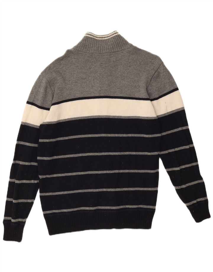 Suéter cardigã masculino North Sails XL cinza colorblock lã