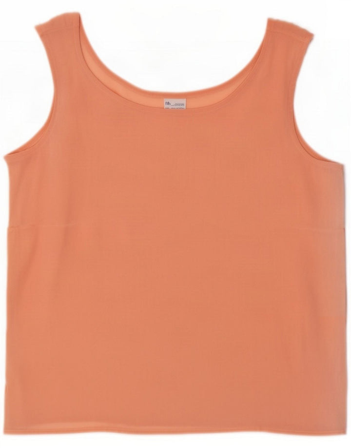 Colete feminino vintage Top IT 44 rosa médio