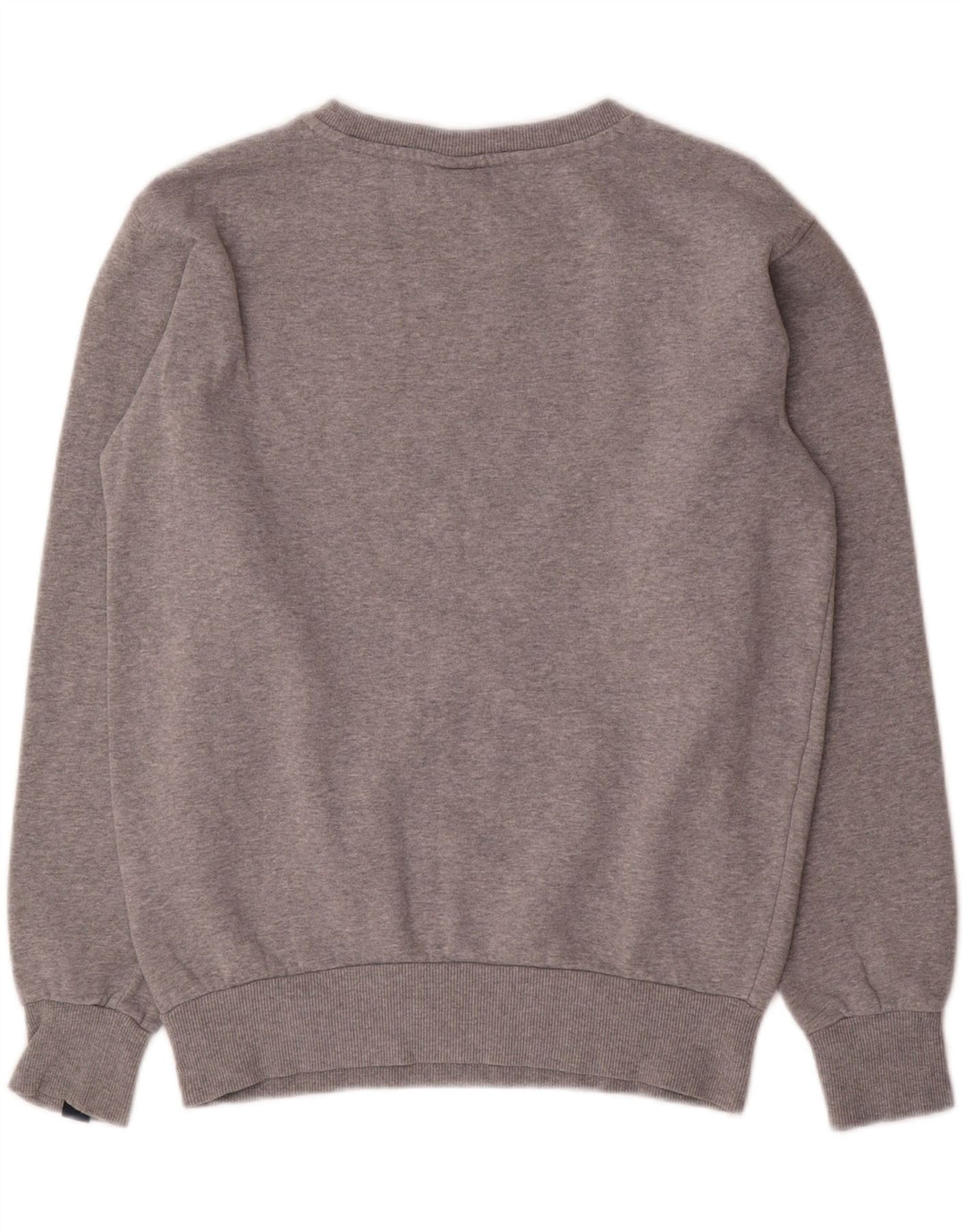 Ellesse moletom feminino grande com estampa gráfica UK 8 pequeno algodão cinza