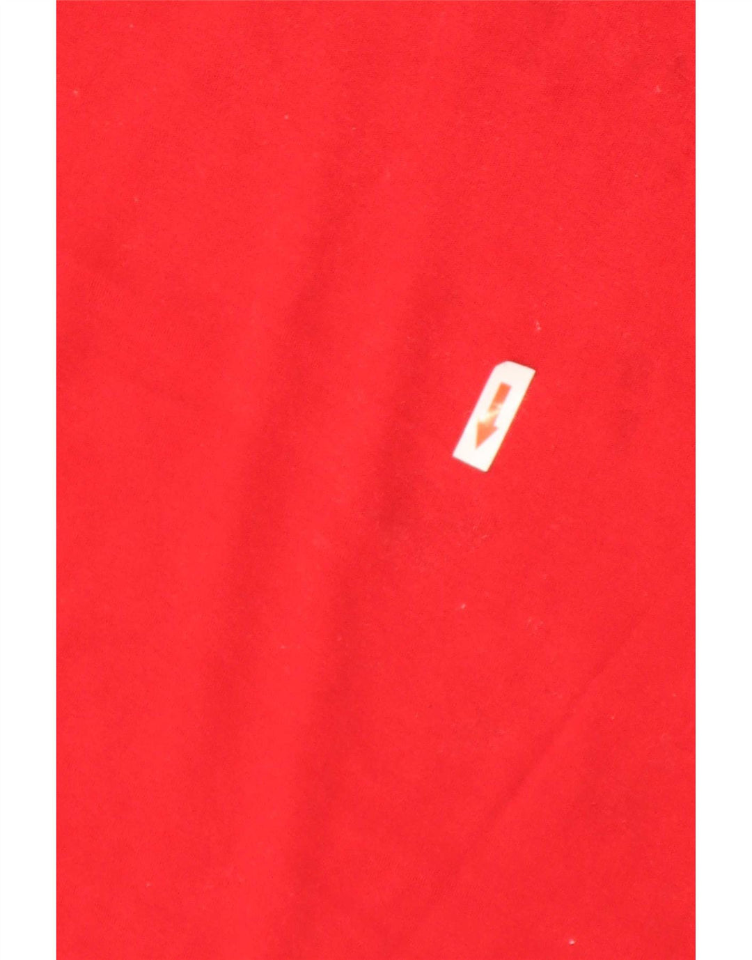Adidas Mens Graphic T-Shirt Top Médio Algodão Vermelho