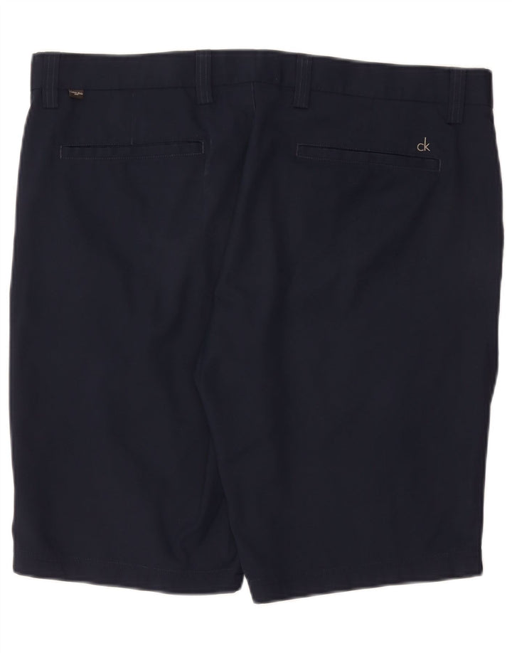 Shorts chino masculino CALVIN KLEIN W38 XL azul marinho poliéster
