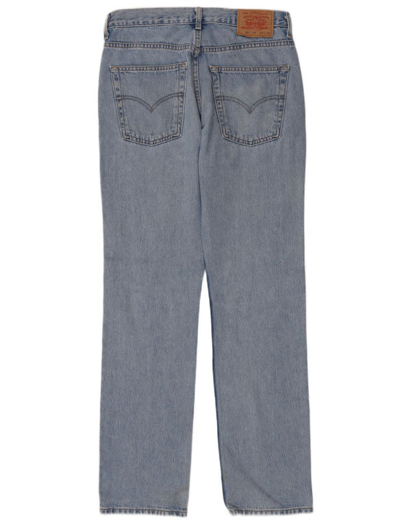 Levi's Masculino 581 Straight Jeans W33 L34 Azul Algodão