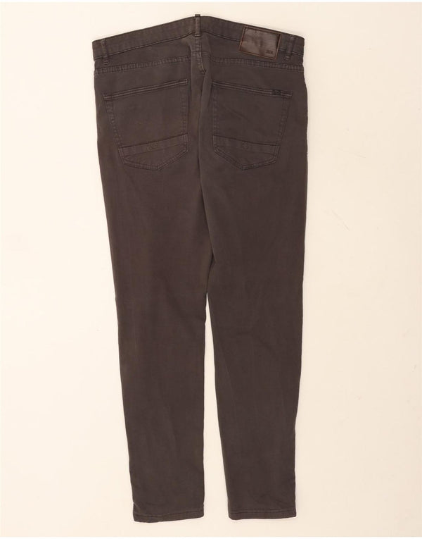 Zara Mens Slim Jeans EU 42 Grande W32 L30 Marrom Algodão