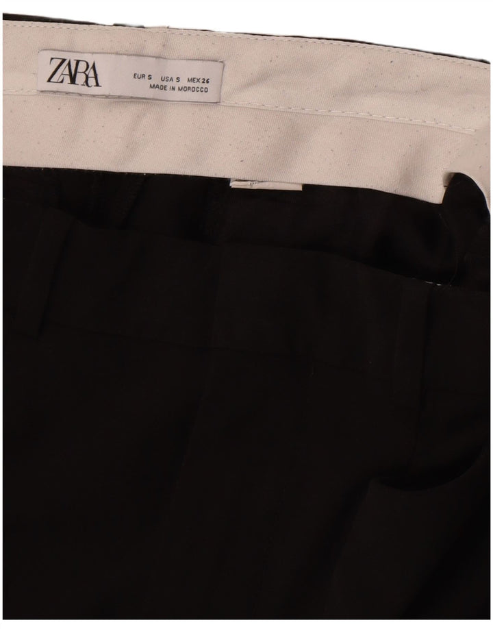 Zara Shorts feminino casual pequeno W26 preto