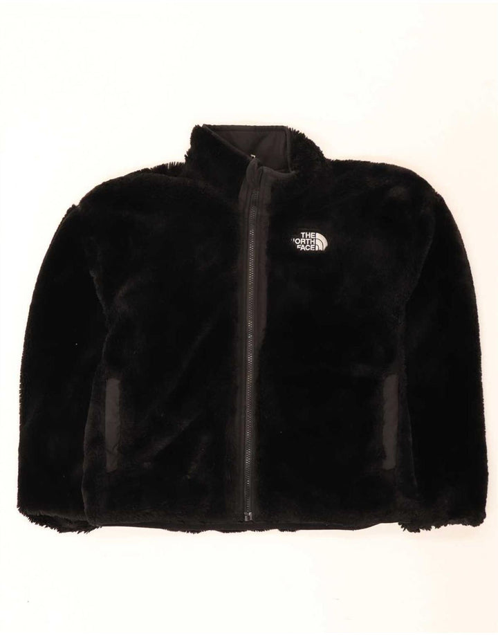 Casaco acolchoado reversível The North Face Girls 11-12 anos grande preto