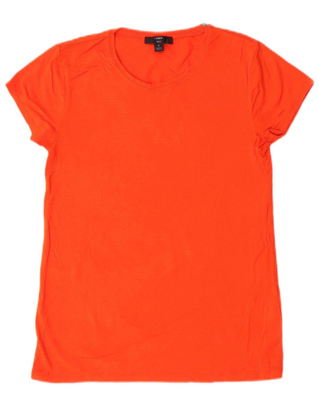 J. CREW Camiseta feminina 365 Top UK 10 Pequeno Modal Laranja