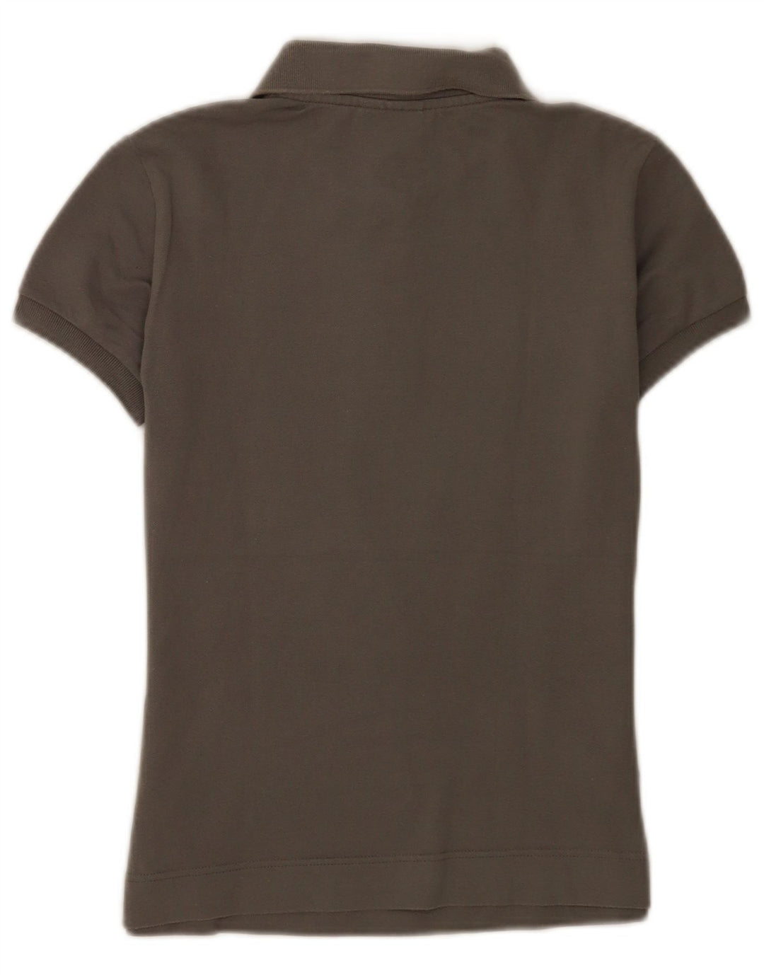 Camisa polo feminina Lacoste tamanho 36 pequeno algodão cinza