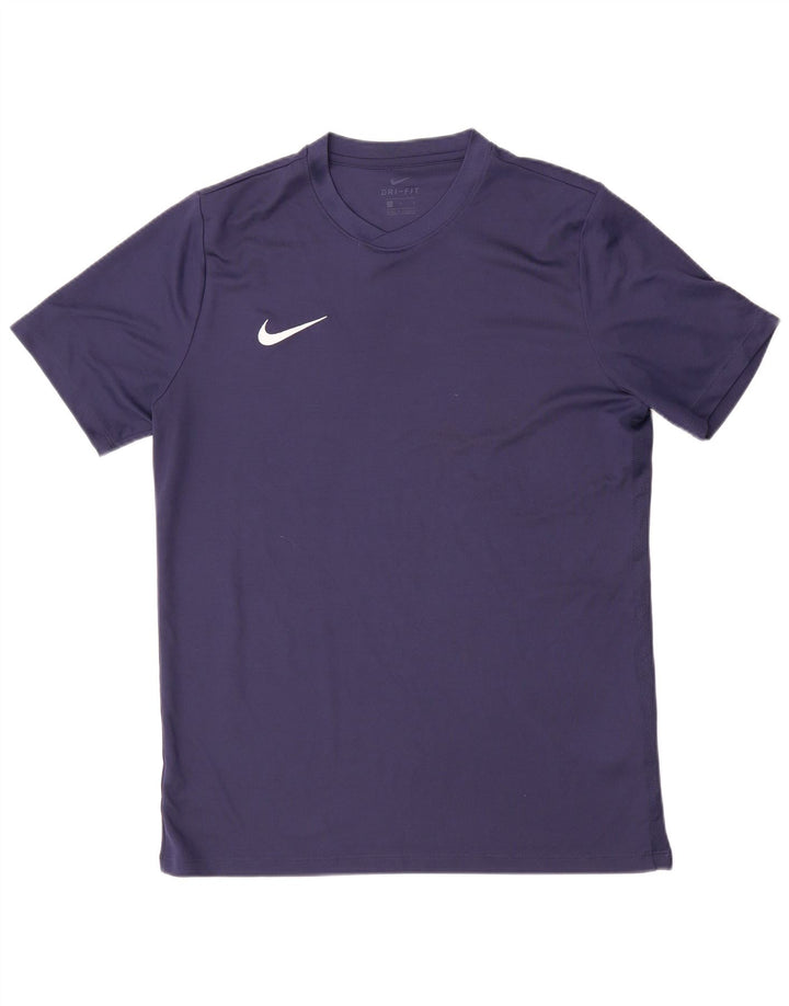 Camiseta masculina Nike Dri Fit grande poliéster azul marinho