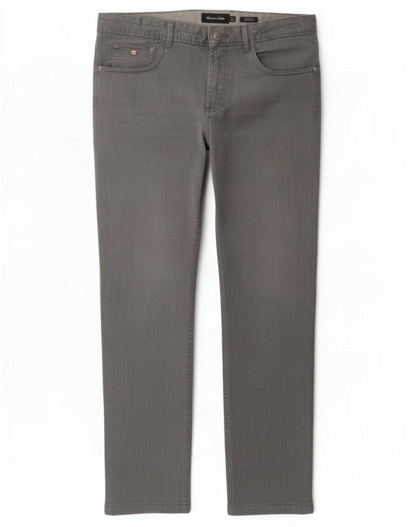 Calça masculina Massimo Dutti casual fit EU 40 médio W31 L28 cinza