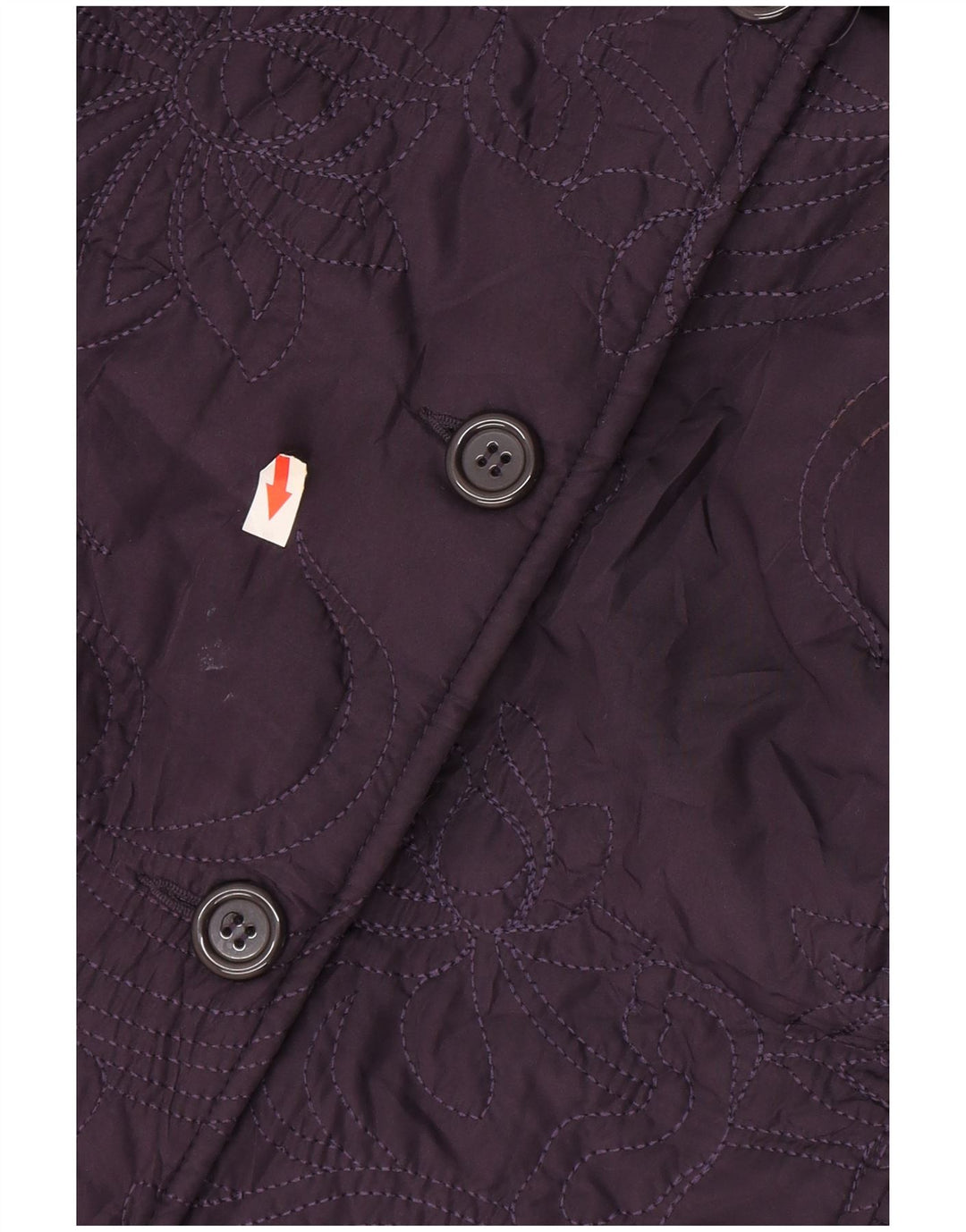 Sobretudo feminino Marks & Spencer Autograph UK 18 XL roxo poliéster