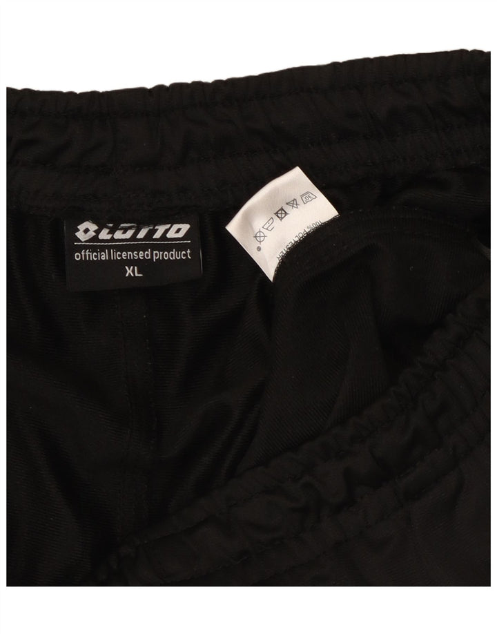 Calça de treino masculina Lotto Joggers XL poliéster preto