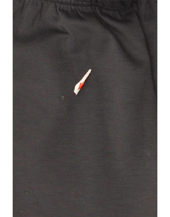 Calça de treino masculina Fila pequena cinza poliéster