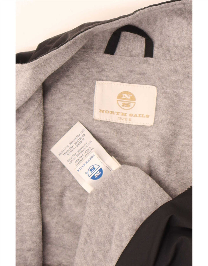 Jaqueta bomber masculina North Sails UK 36 pequena poliamida preta