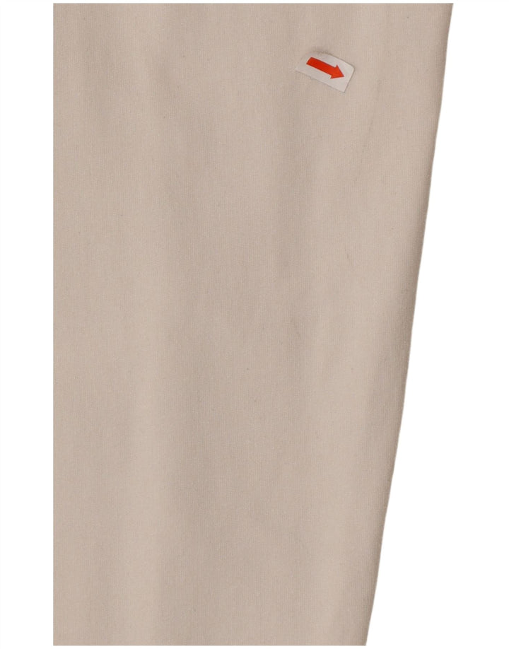 MARINA MILITARE Calça de treino feminina Joggers UK 16 Grande Branco