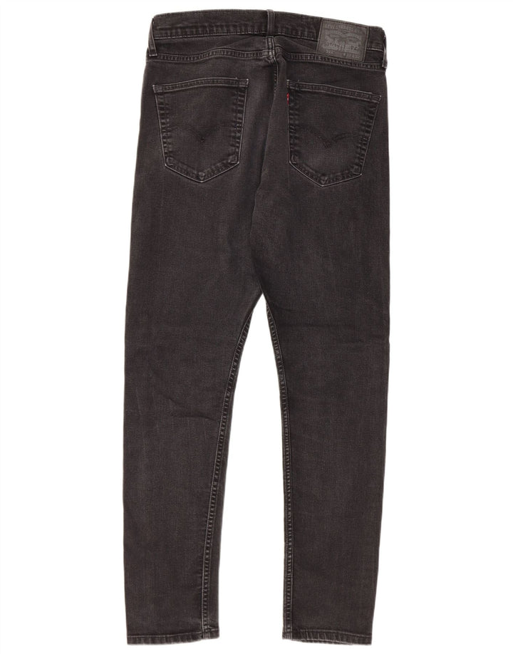 Levi's Mens Jeans Slim W33 L32 Algodão Preto