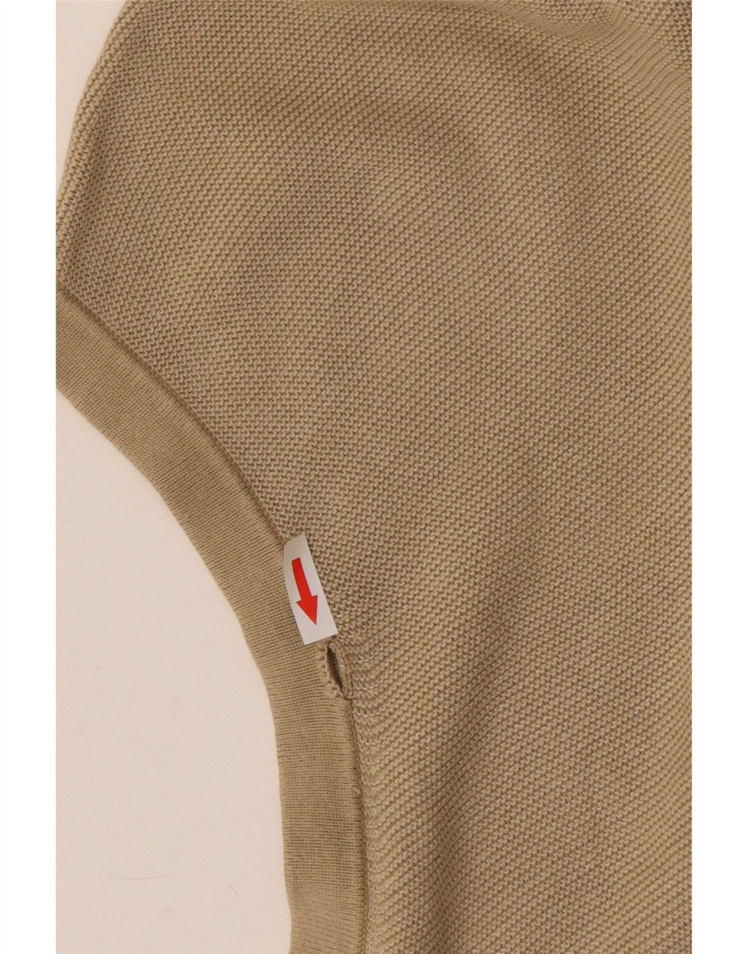 Izod Mens Colete Regata XL Algodão Bege