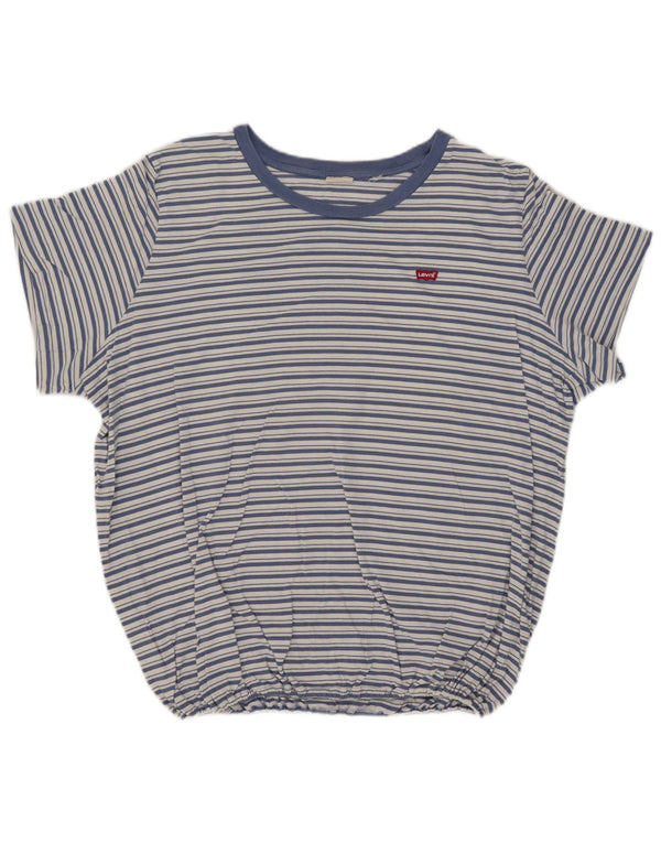 Camiseta masculina Levi's Top 3XL listrada azul