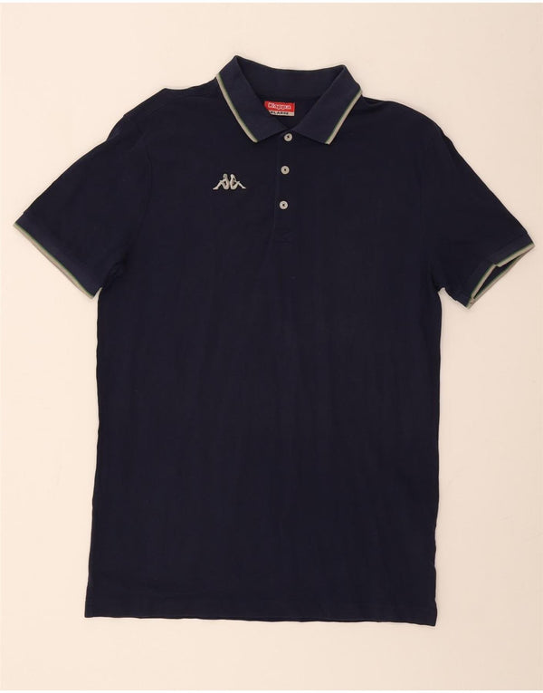 Camisa polo masculina Kappa XL azul marinho algodão