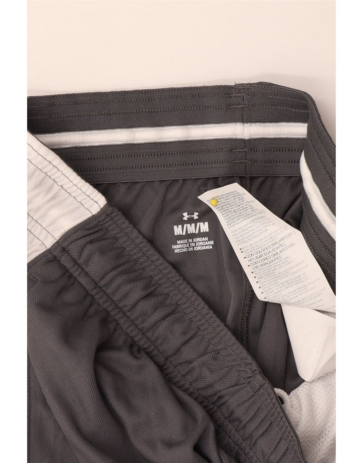 Under Armour Mens Sport Shorts Médio Cinza Colourblock Poliéster