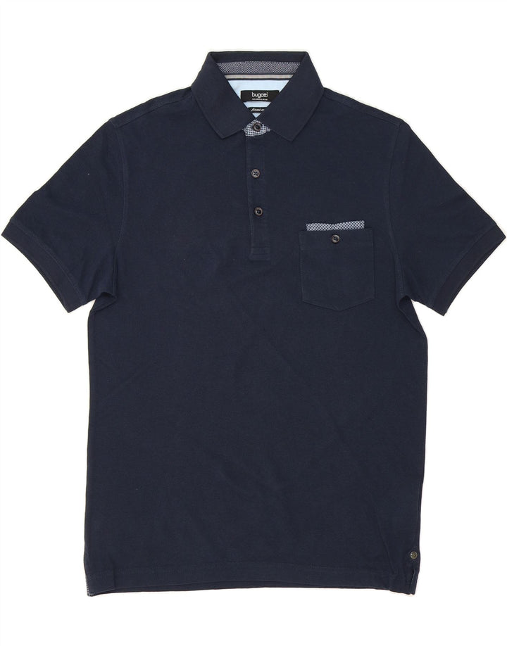 BUGATTI Mens Polo Shirt Small Navy Blue Cotton Vintage Bugatti and Second-Hand Bugatti from Messina Hembry 