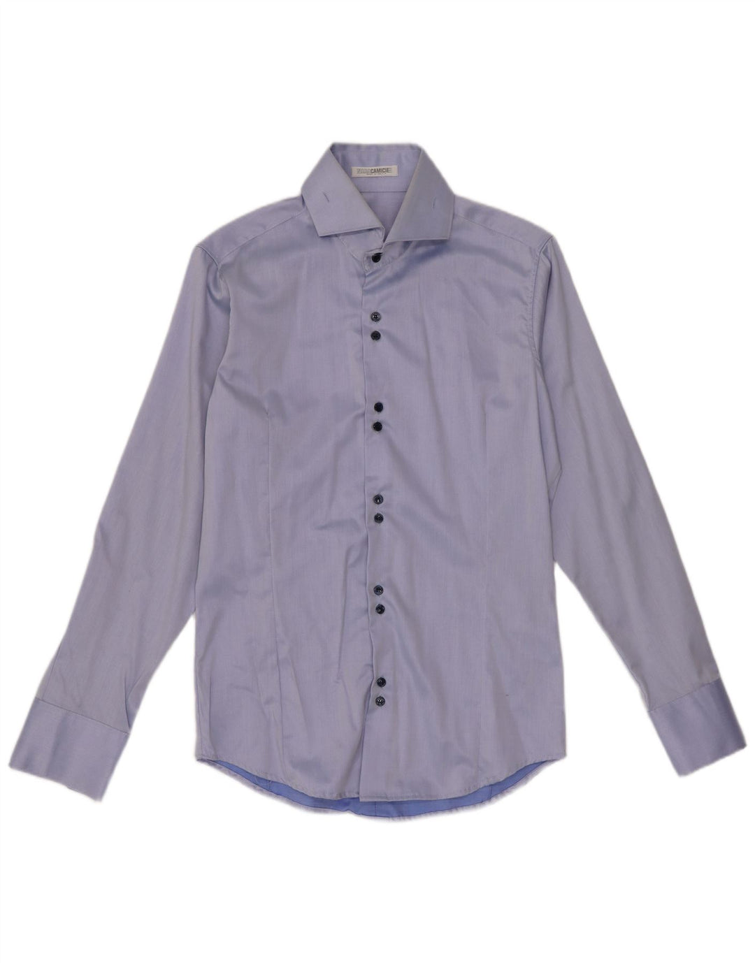Camisa masculina Naracamicie XS azul algodão clássico