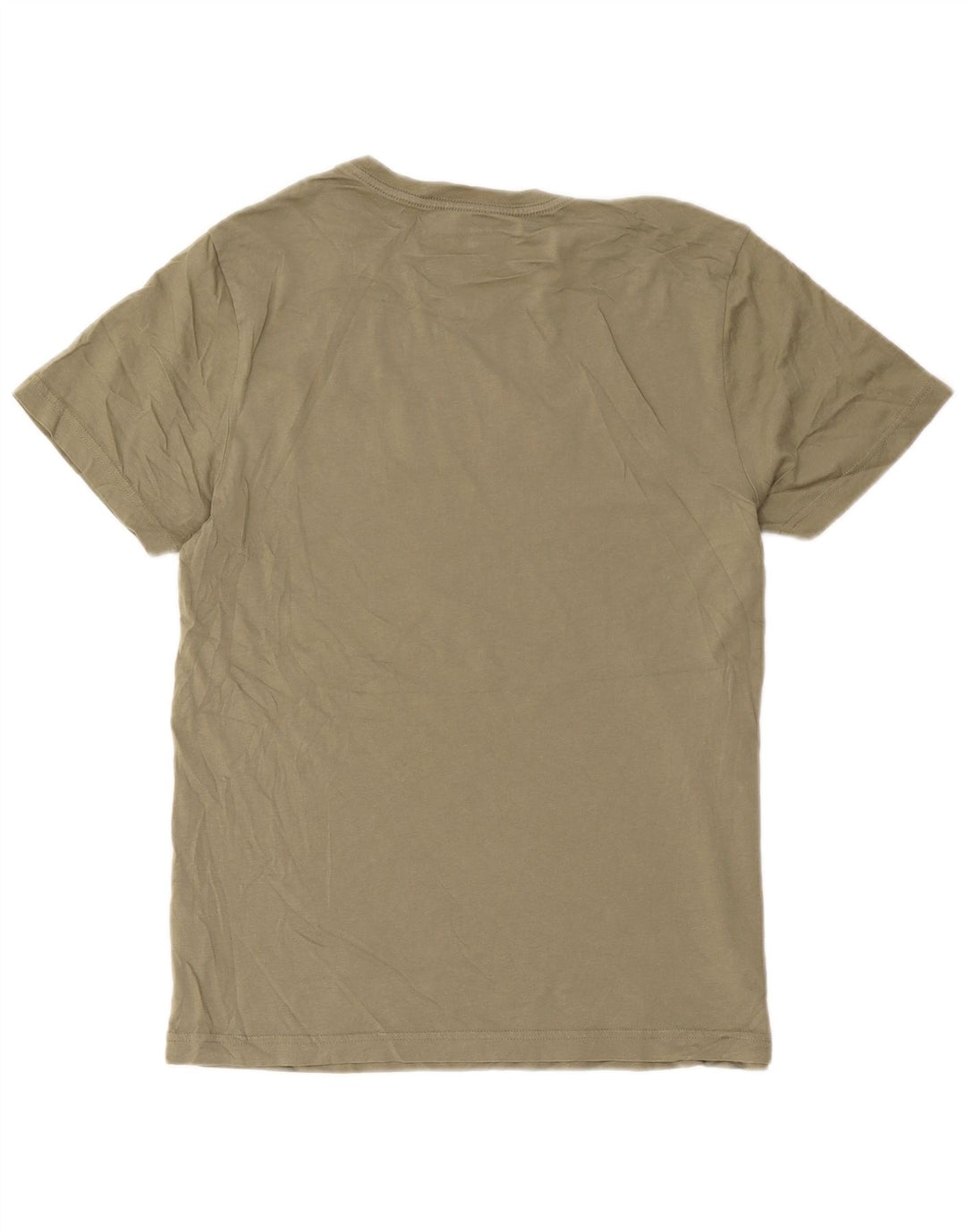 Camiseta gráfica masculina Hurley Top médio de algodão cáqui