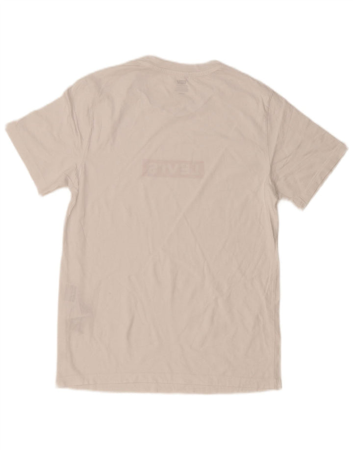 Camiseta gráfica masculina Levi's Top pequeno algodão branco