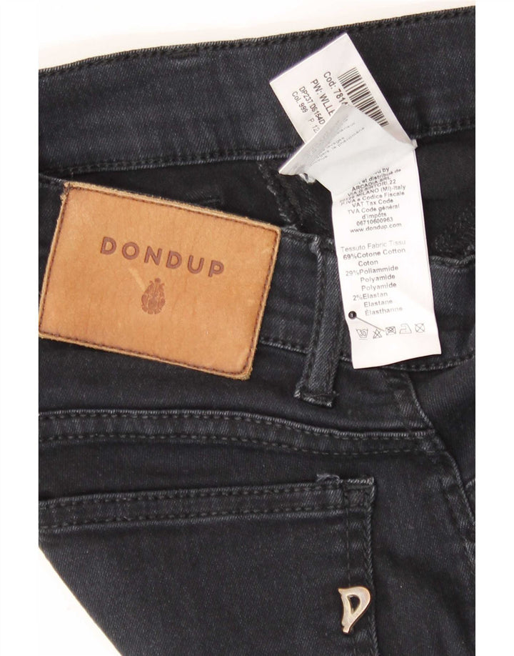 Dondup Jeans Skinny Feminino W25 L27 Algodão Cinza