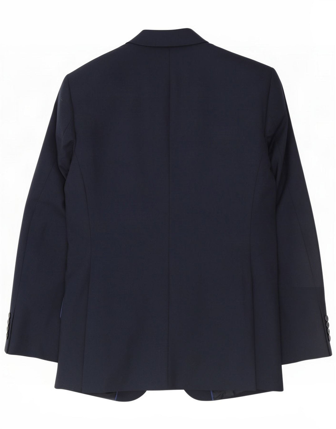 Marks & Spencer Jaqueta masculina longa de 2 botões Blazer Reino Unido 38 Azul marinho médio