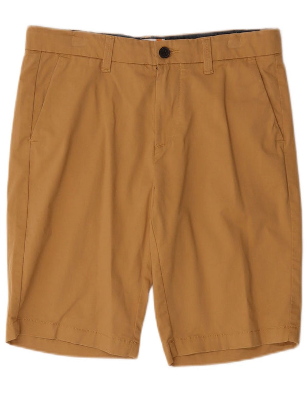 Timberland Mens Chino Shorts W30 Médio Bege