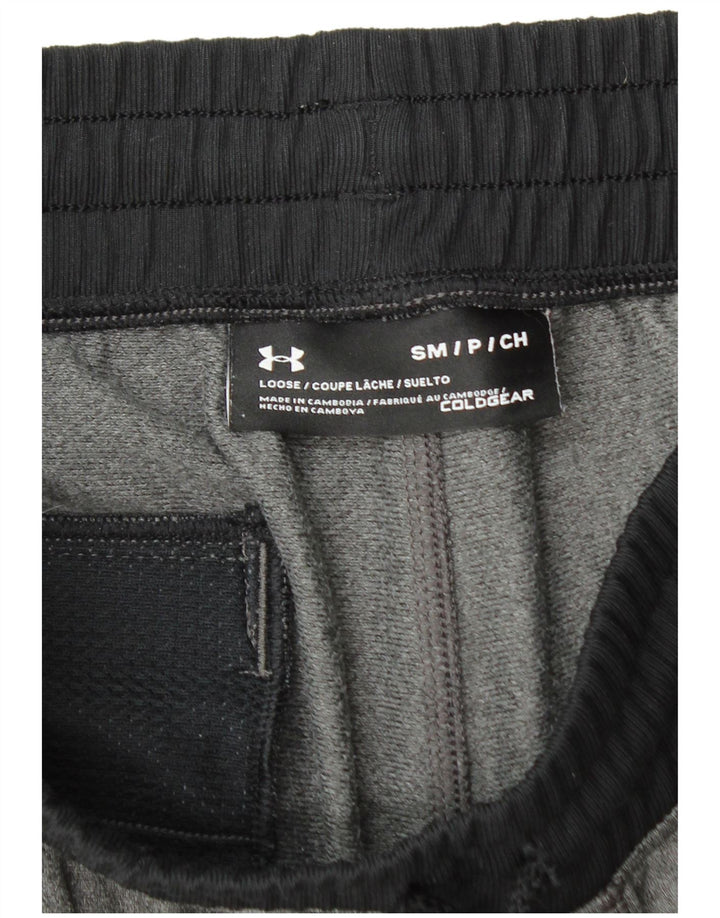 Calça de treino masculina Under Armour Cold Gear joggers cinza pequeno