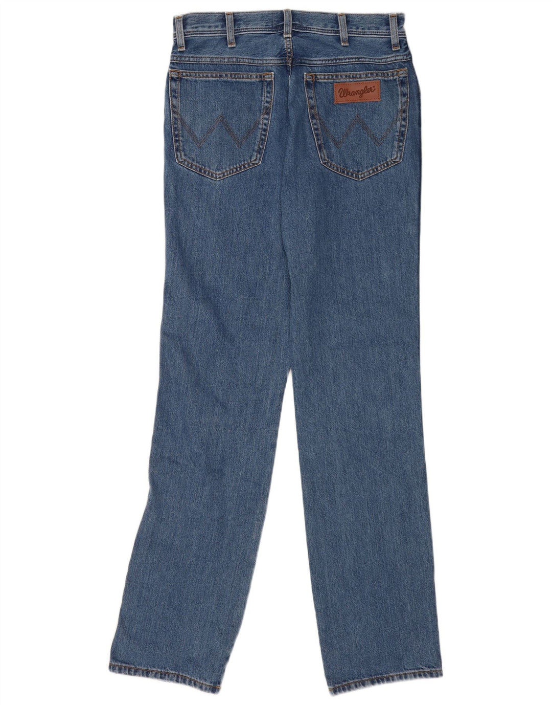 Wrangler Masculino Texas Straight Jeans W32 L36 Azul Algodão