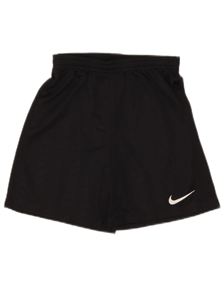 Shorts esportivos Nike Boys Dri Fit 10-11 anos médio preto poliéster