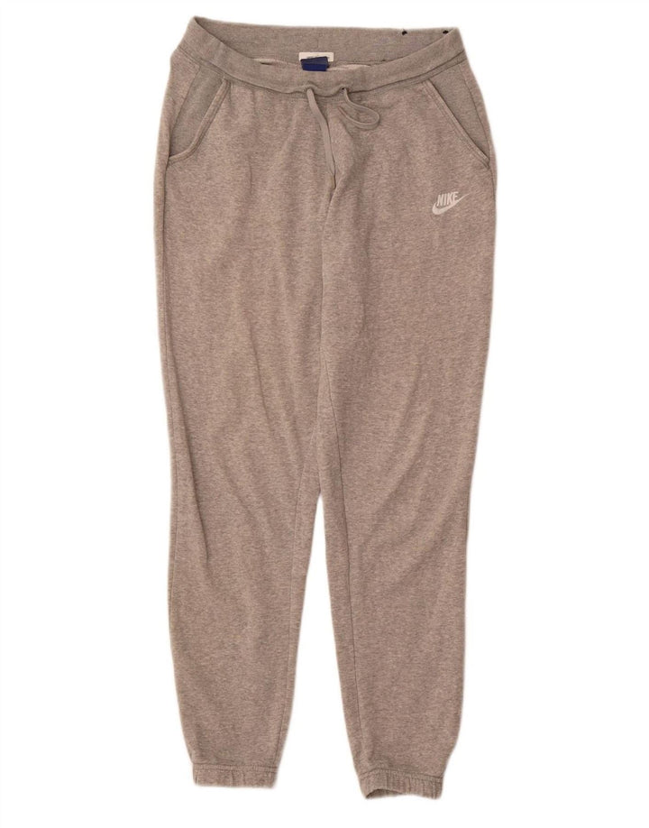 Calça de treino masculina NIKE Joggers pequeno cinza algodão