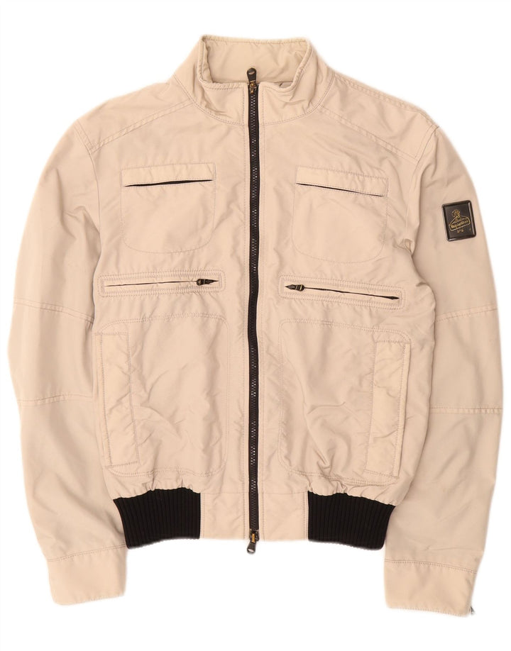 Jaqueta Refrigiwear Feminina Cruz Bomber UK 14 Médio Bege Poliamida