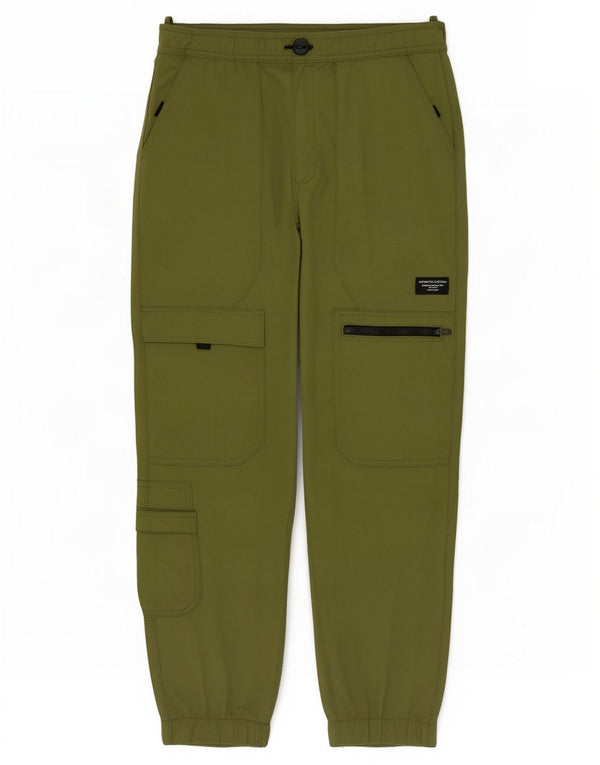 Calças cargo Marks & Spencer Boys Joggers 13-14 anos W28 L28 Caqui