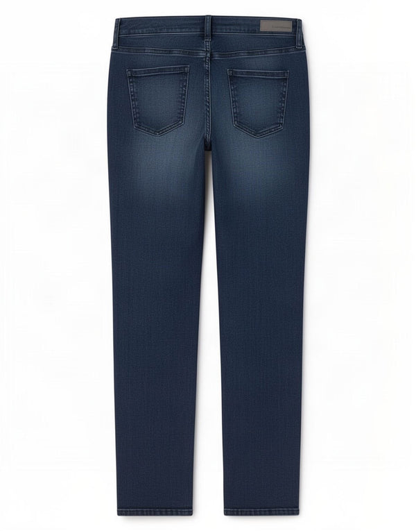 Calvin Klein Jeans Feminino Ultimate Skinny EUA 12 Grande W30 L30 Azul Marinho