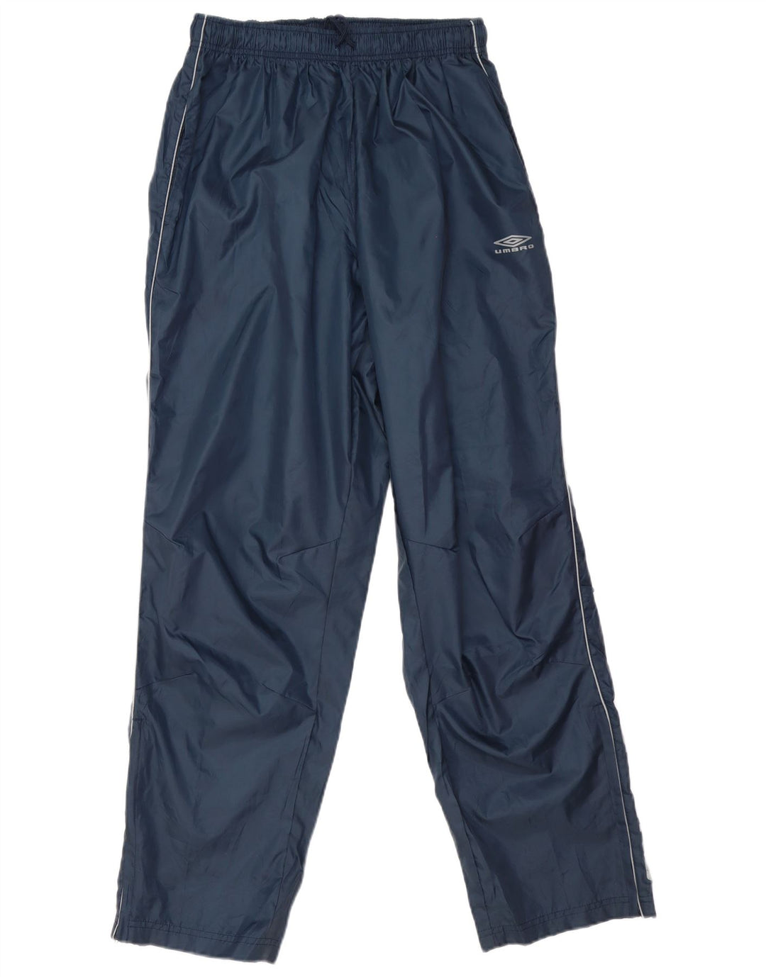 Calça de treino masculina Umbro Graphic grande poliéster azul marinho