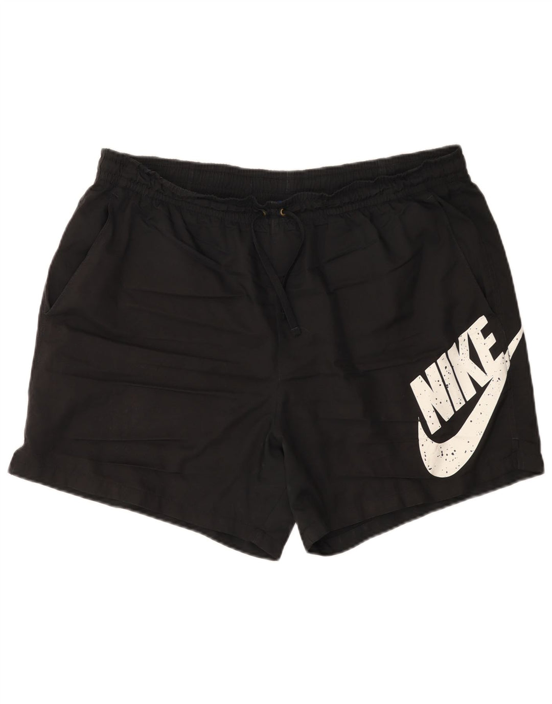 Shorts esportivos gráficos masculinos Nike 2XL poliéster preto