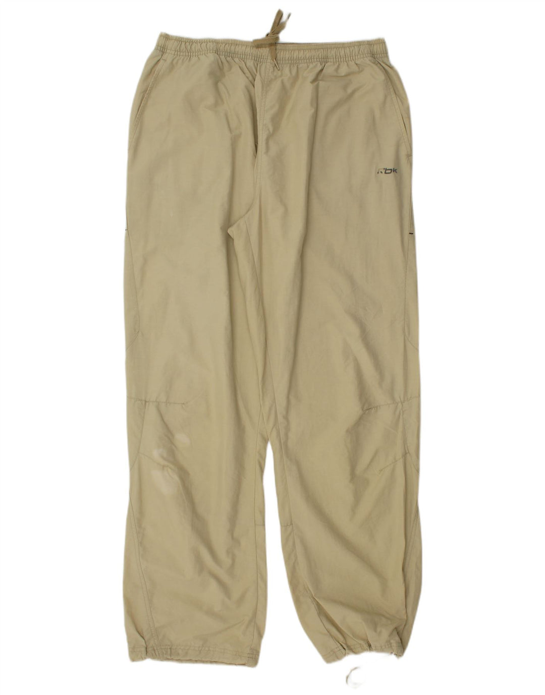 Calça de treino masculina REEBOK Graphic grande bege nylon