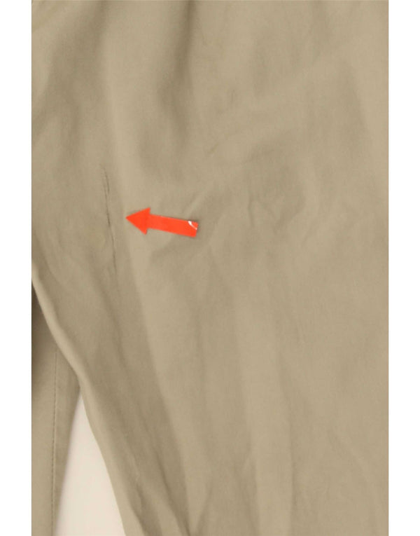 Calça masculina Armani Exchange de terno reto IT 52 XL W36 L30 algodão bege