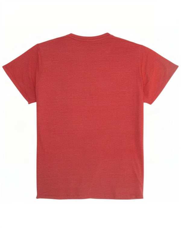Camiseta gráfica masculina Levi's Top grande manchado vermelho