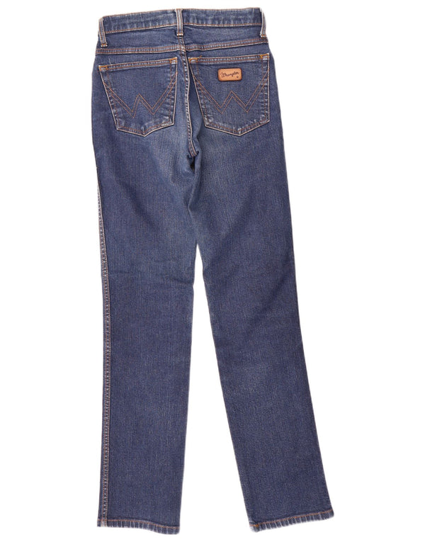 Wrangler feminino ROXANNE jeans retos W24 L30 algodão azul